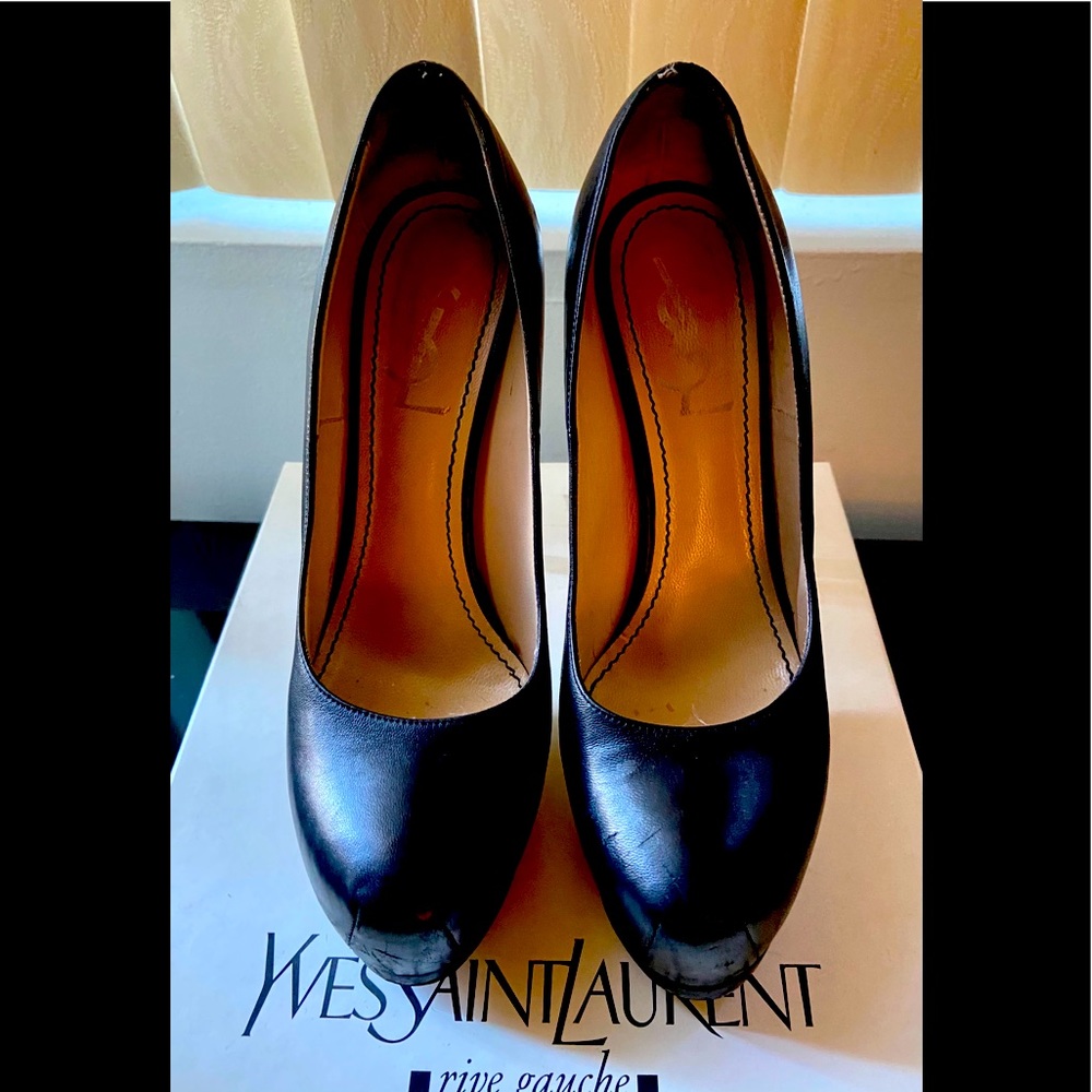 SAINT LAURENT TRIBTOO 105 PUMP